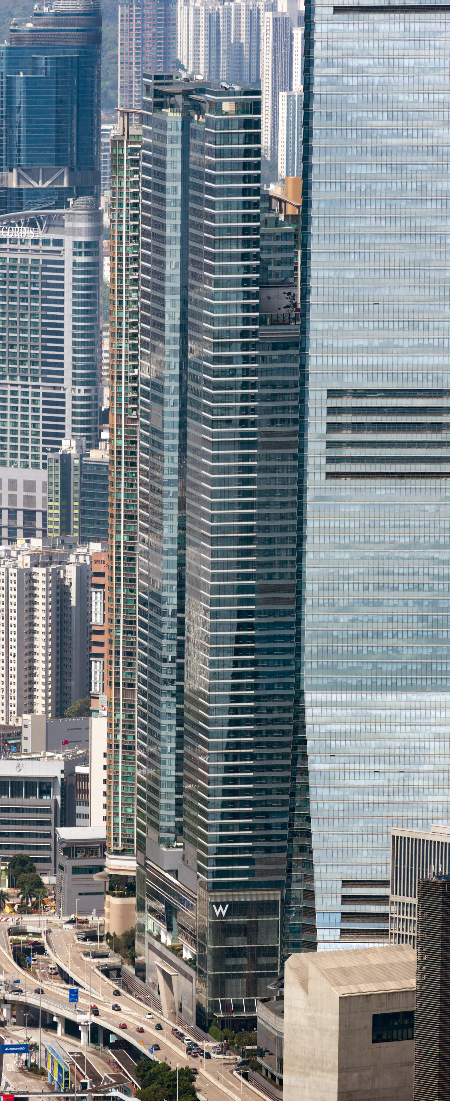 The Cullinan Tower II, Hong Kong - View from Lugard Road. © Mathias Beinling
